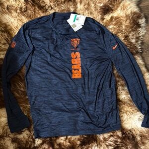 Nike Men's Blue Bears Long Sleeve Shirt